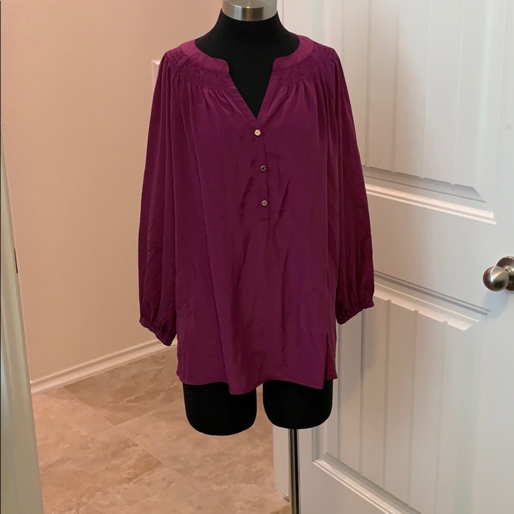 3/4 sleeve b neck with 3 button
